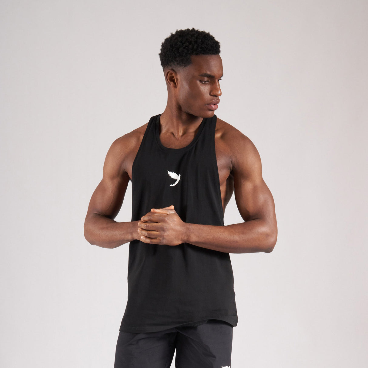 Fly Small Logo Stringer Black