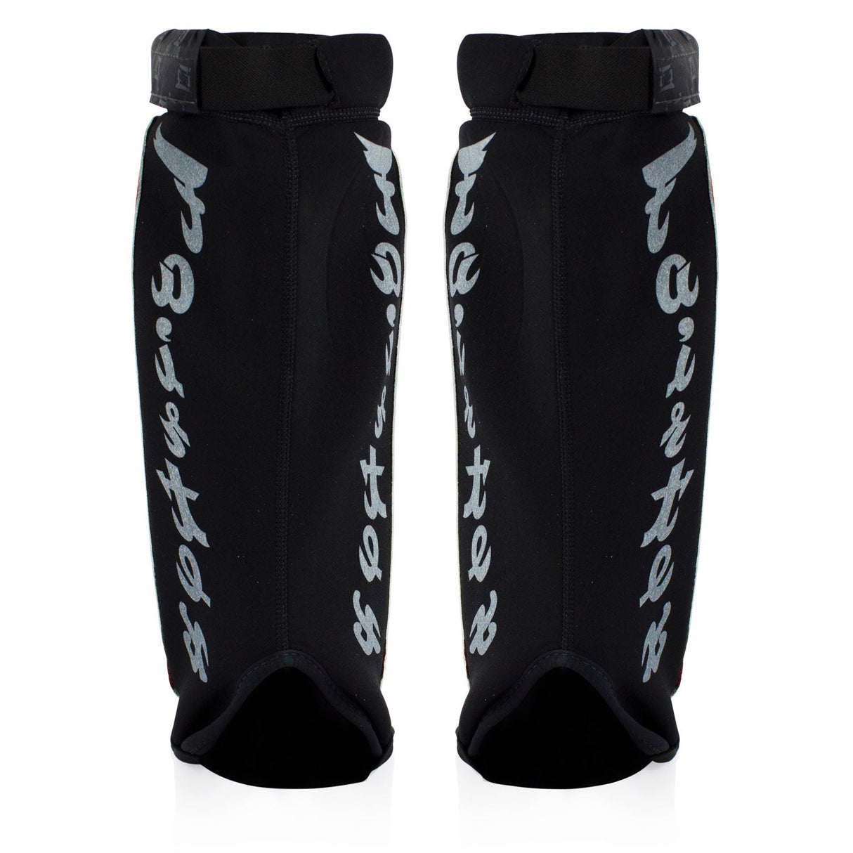 Fairtex SP6 Neoprene MMA Shin Pads Red