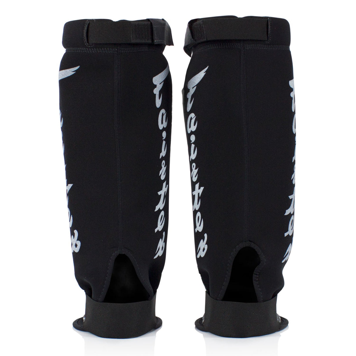 Fairtex SP6 Neoprene MMA Shin Pads White/Black