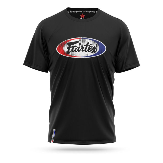 Fairtex TS4 Vintage Cotton T-Shirt Black