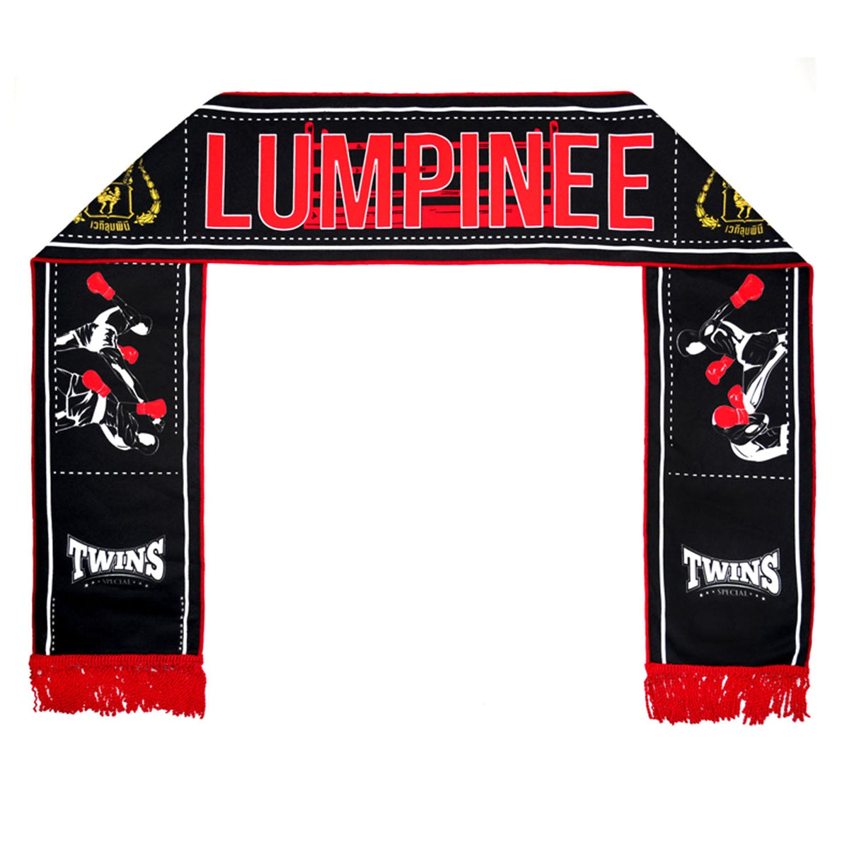 Twins Special Cheering Scarf 01 Black-Red