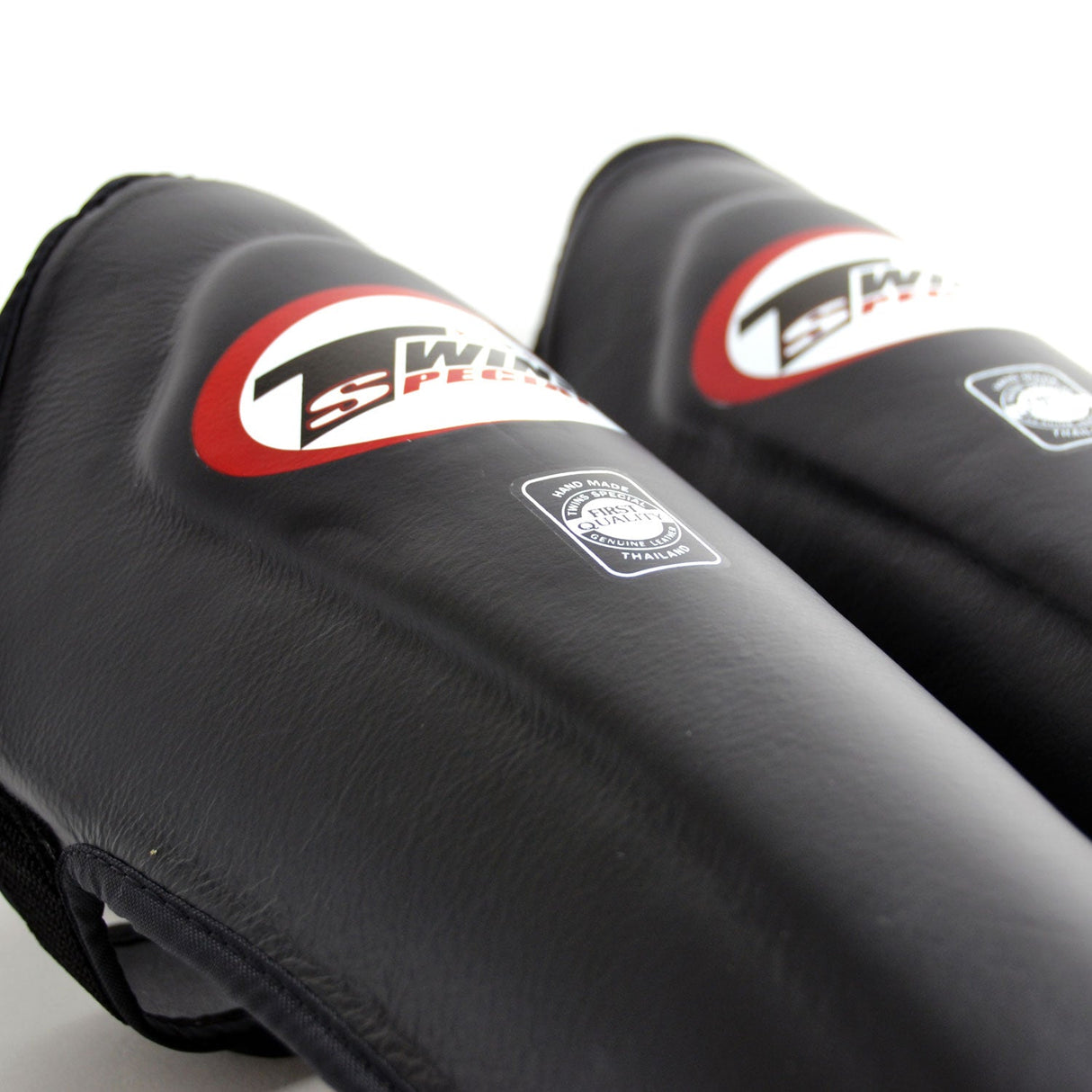 Twins Special SGL10 Leather Shin Pads Black