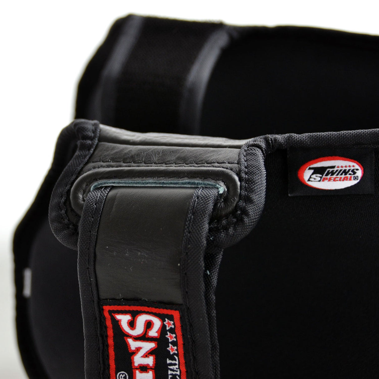 Twins Special SGL10 Leather Shin Pads Black