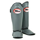 Twins Special SGL10 Leather Shin Pads Grey