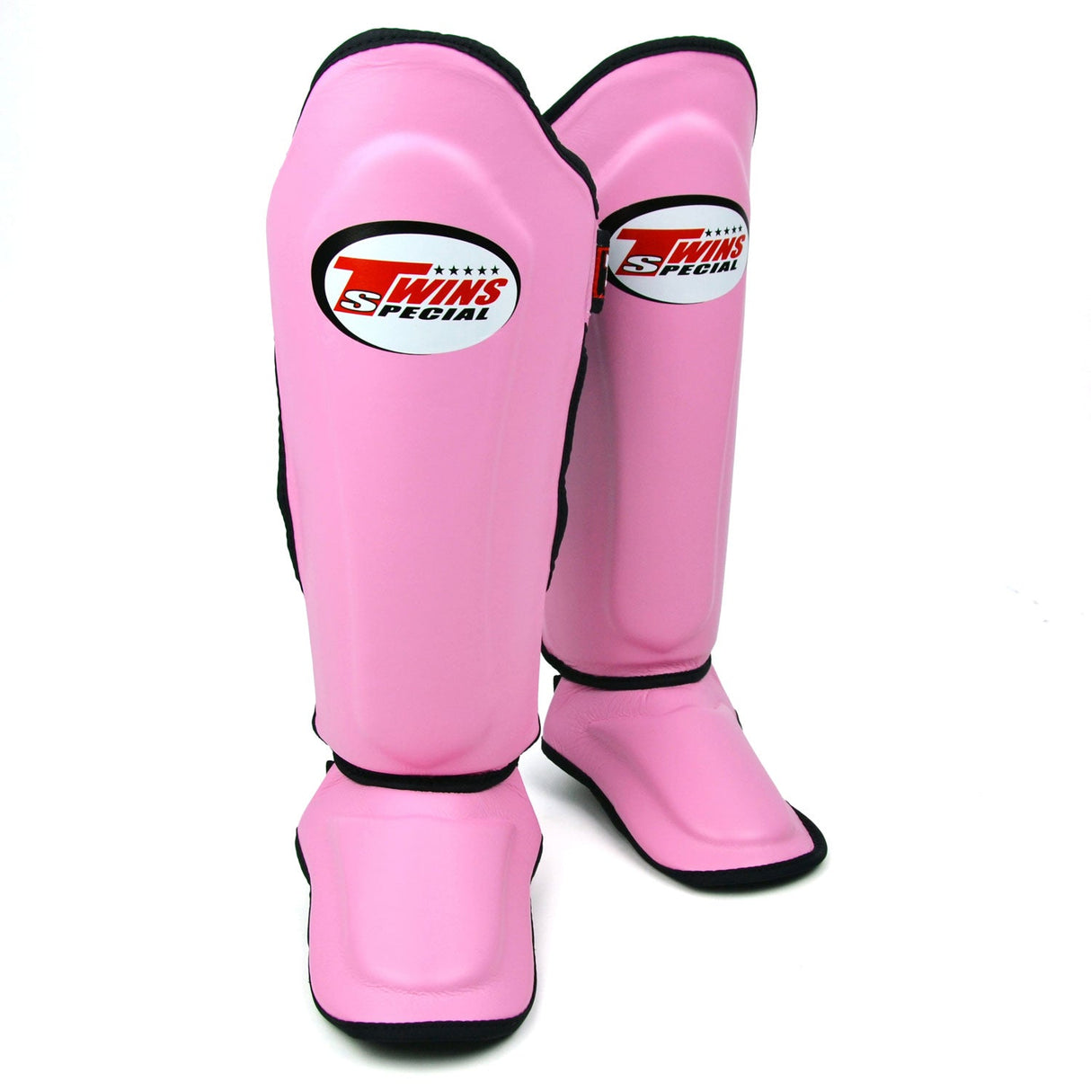 Twins Special SGL10 Leather Shin Pads Pink
