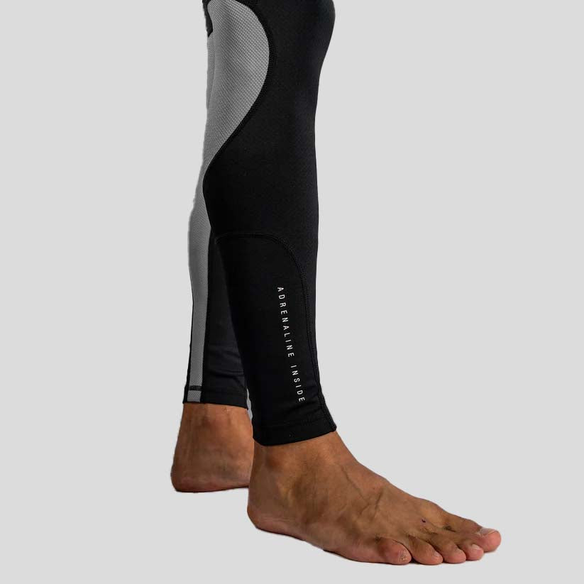 Venum Adrenaline Spats Black/Silver Grey