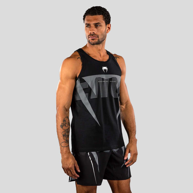 Venum Adrenaline Tank Top Black/Silver Grey