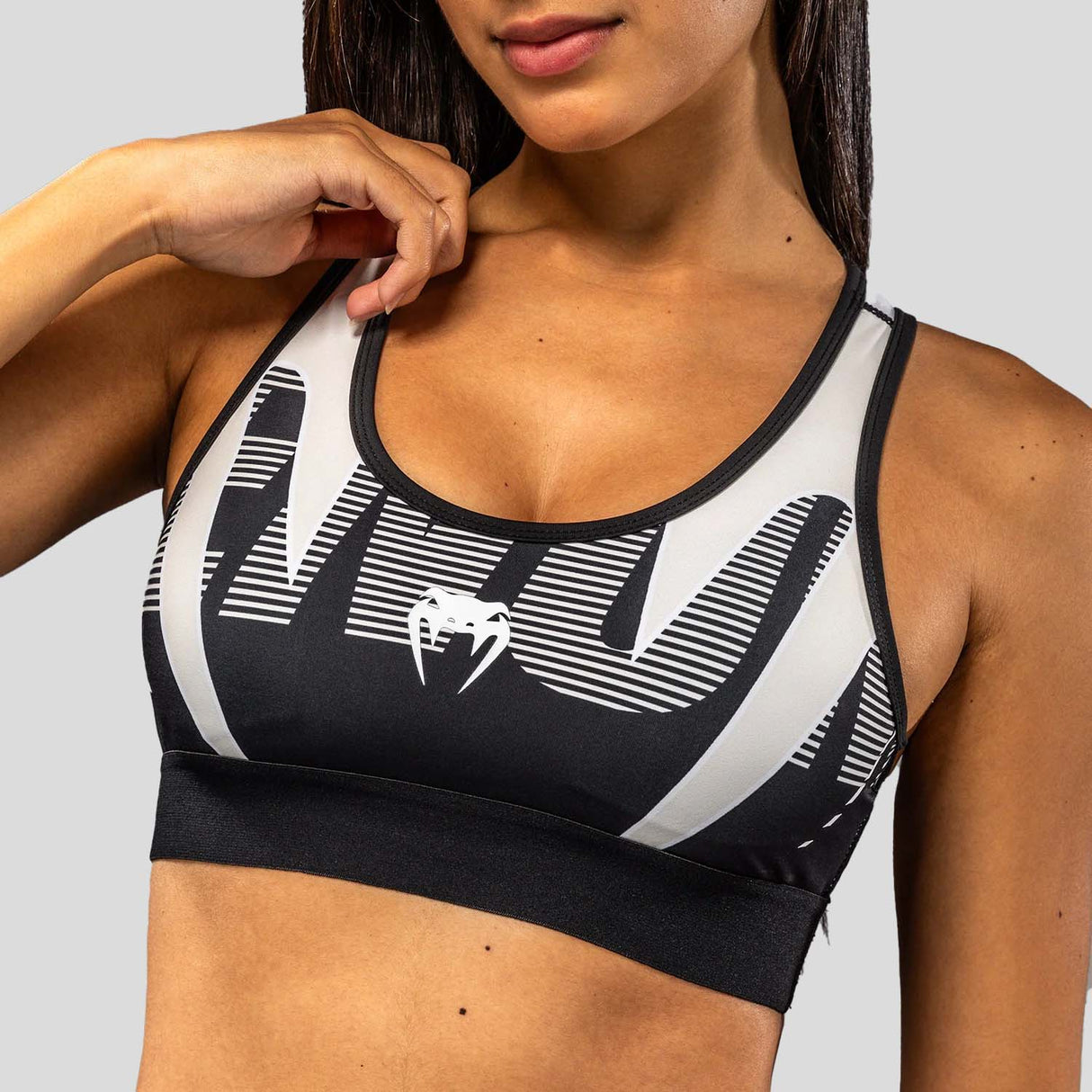 Venum Adrenaline Women's Sports Bra Black/Ivory