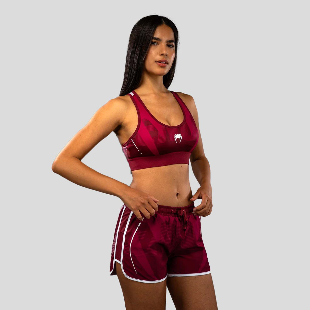 Venum Adrenaline Women's Sports Bra Burgundy/Pink