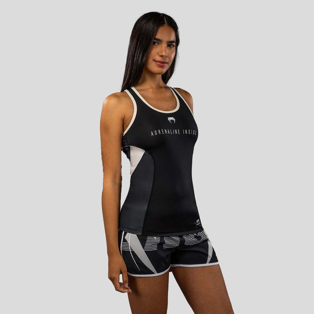 Venum Adrenaline Women's Dry Tech Tank Top Black/Ivory