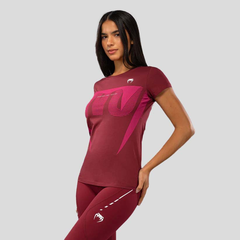 Venum Adrenaline Women's T-Shirt Burgundy/Pink