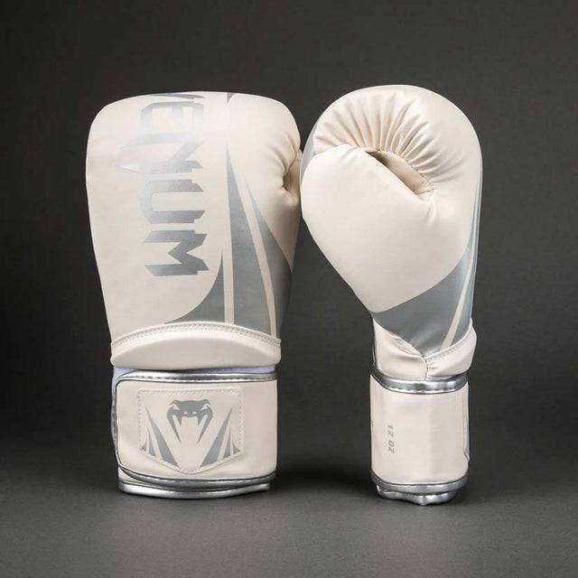 Venum Challenger 2.5 Boxing Gloves White/Silver