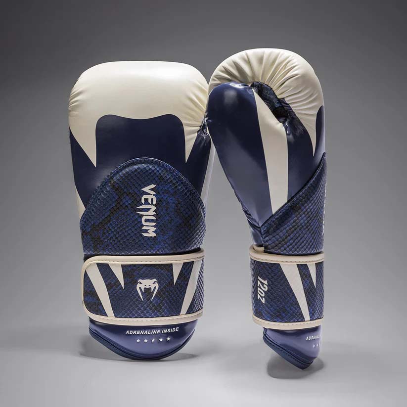 Venum Challenger 4.0 Scales Boxing Gloves Midnight Blue