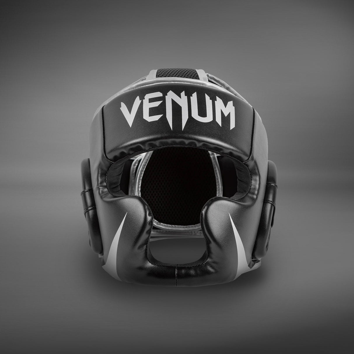 Venum Challenger Headgear Black/Silver - front