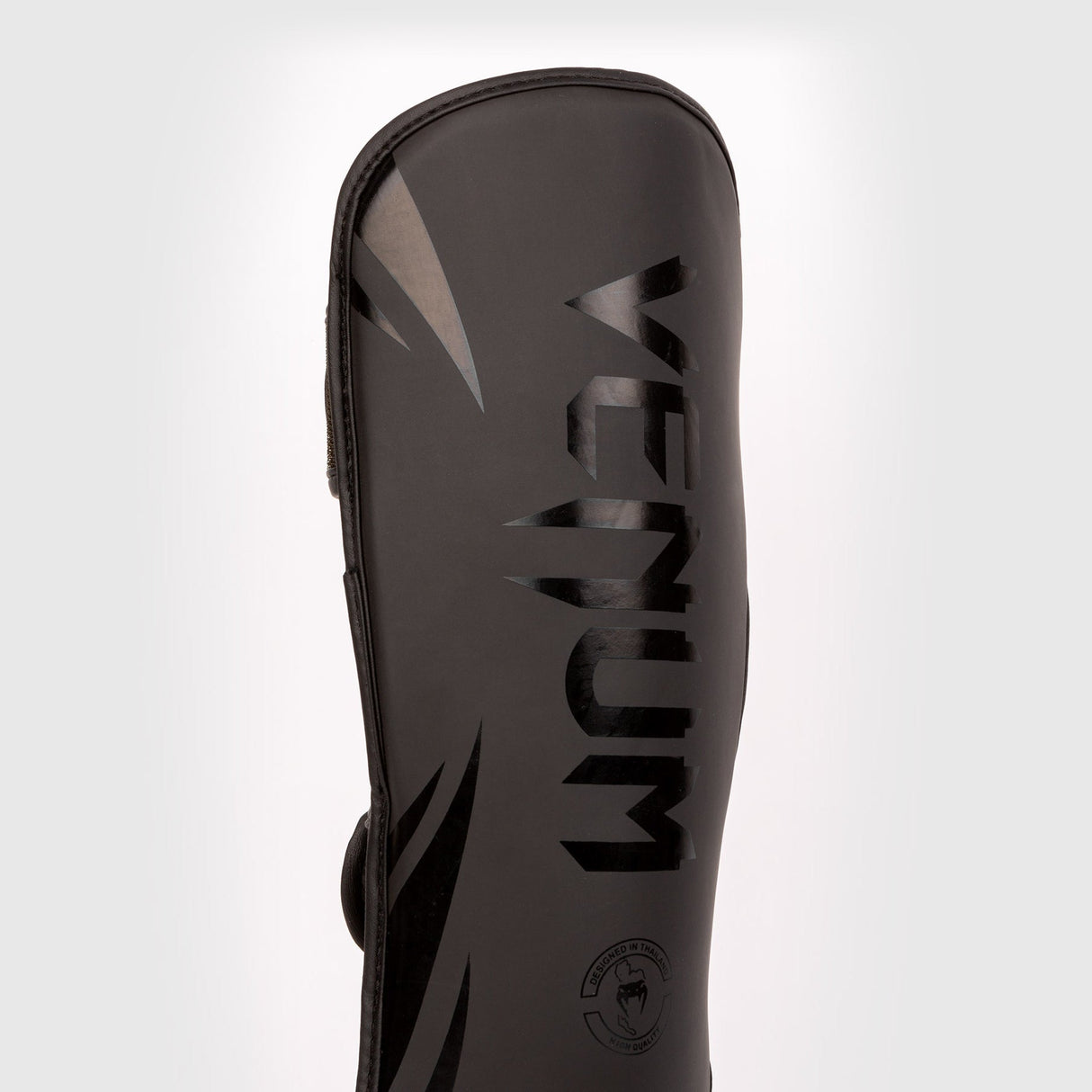 Venum Challenger Kids Shin Guards Black/Black - side