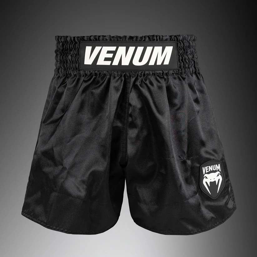 Venum Classic Evo Muay Thai Shorts Black/White