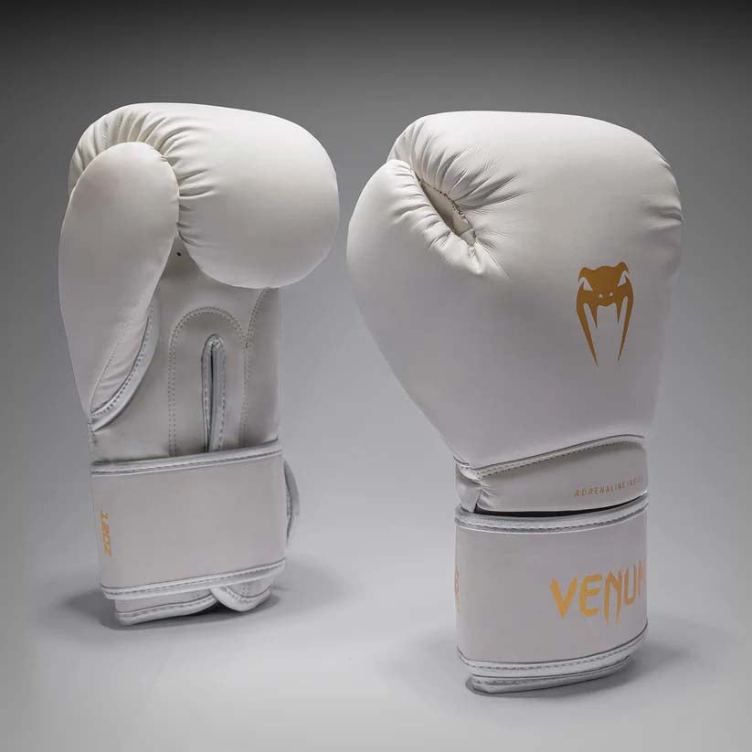 Venum Contender 1.5 Boxing Gloves Ivory/Gold