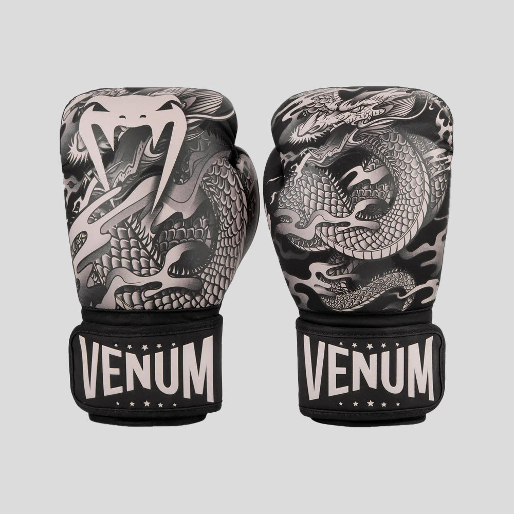 Venum Dragon's Flight Boxing Gloves Black/Sand