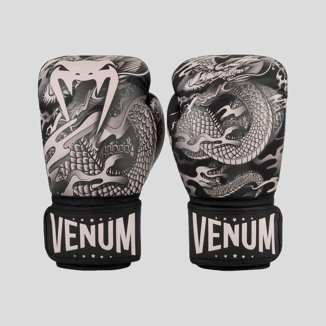 Venum Dragon's Flight Boxing Gloves Black/Sand