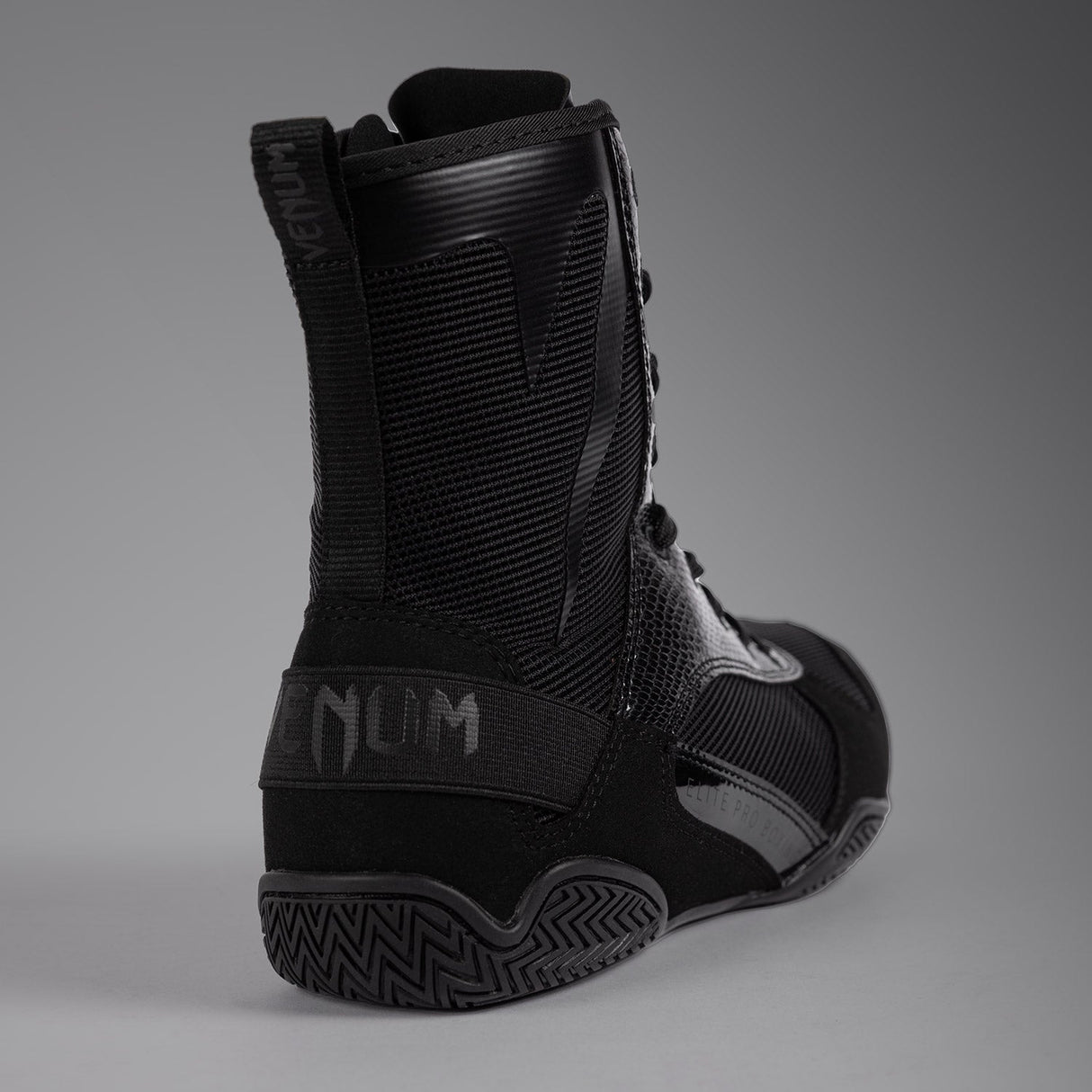 Venum Elite Boxing Shoes Black - 5
