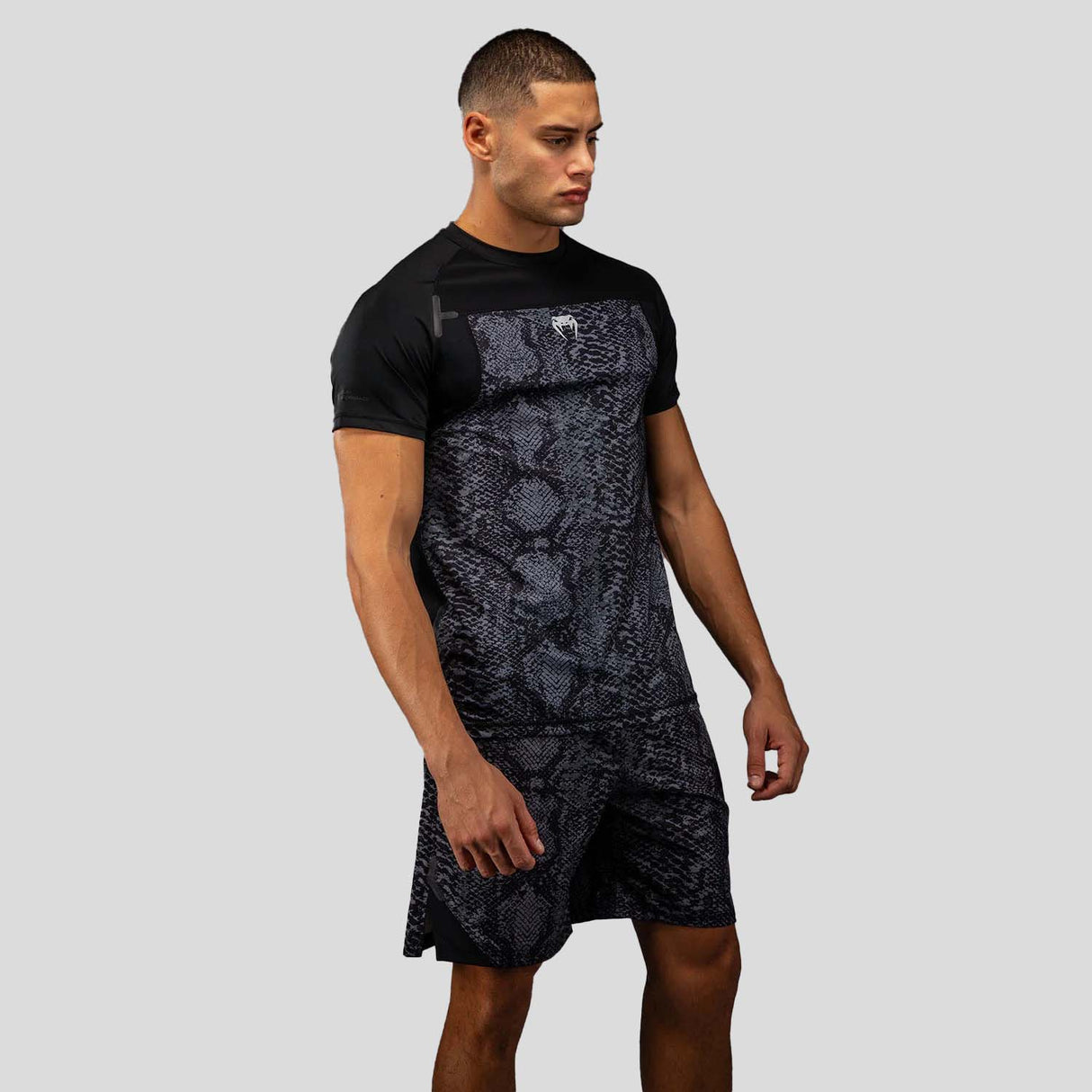 Venum G-Fit Scales Dry-Tech T-Shirt Black/Charcoal Grey