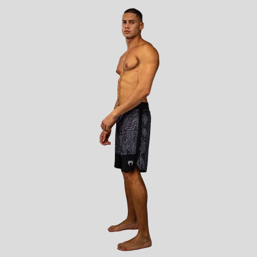 Venum G-Fit Scales Fight Shorts Black/Charcoal Grey