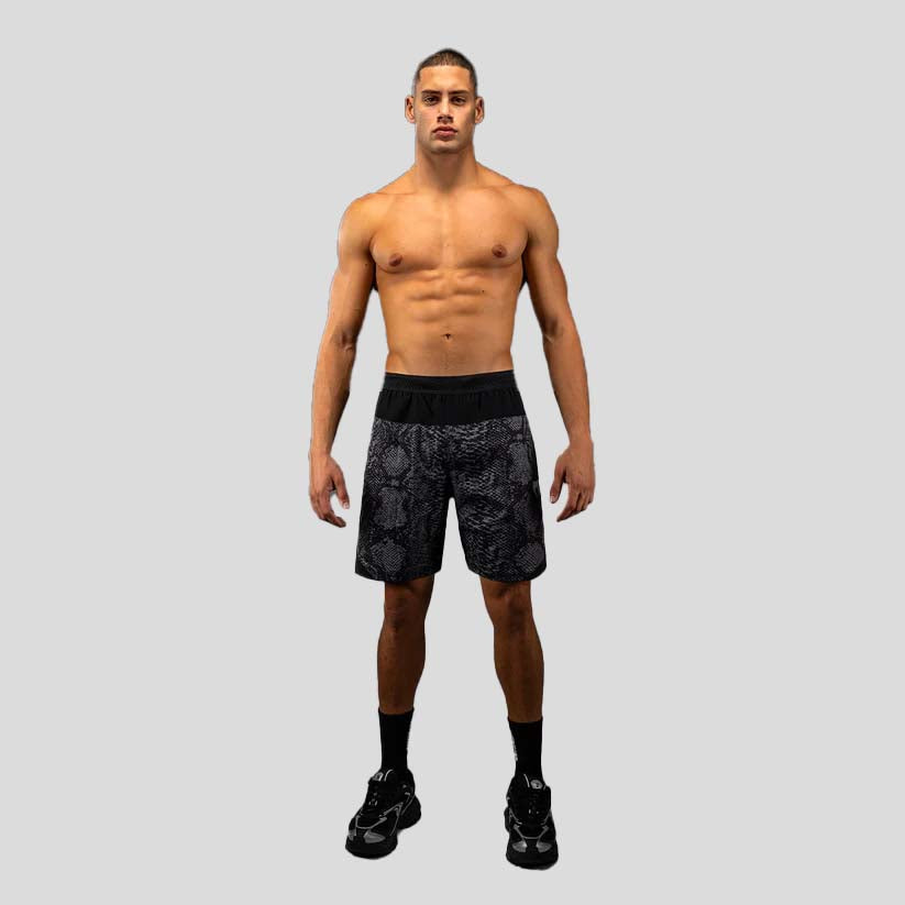 Venum G-Fit Scales Training Shorts Black/Charcoal Grey
