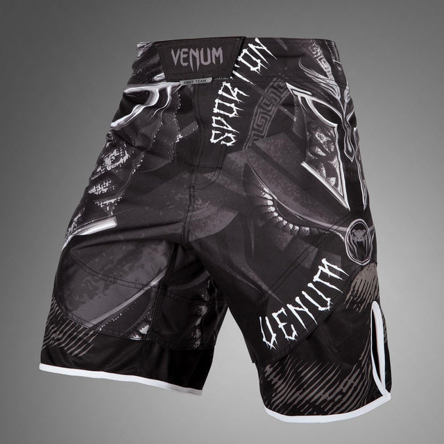 Venum Gladiator 3.0 Fightshorts Black/White - side