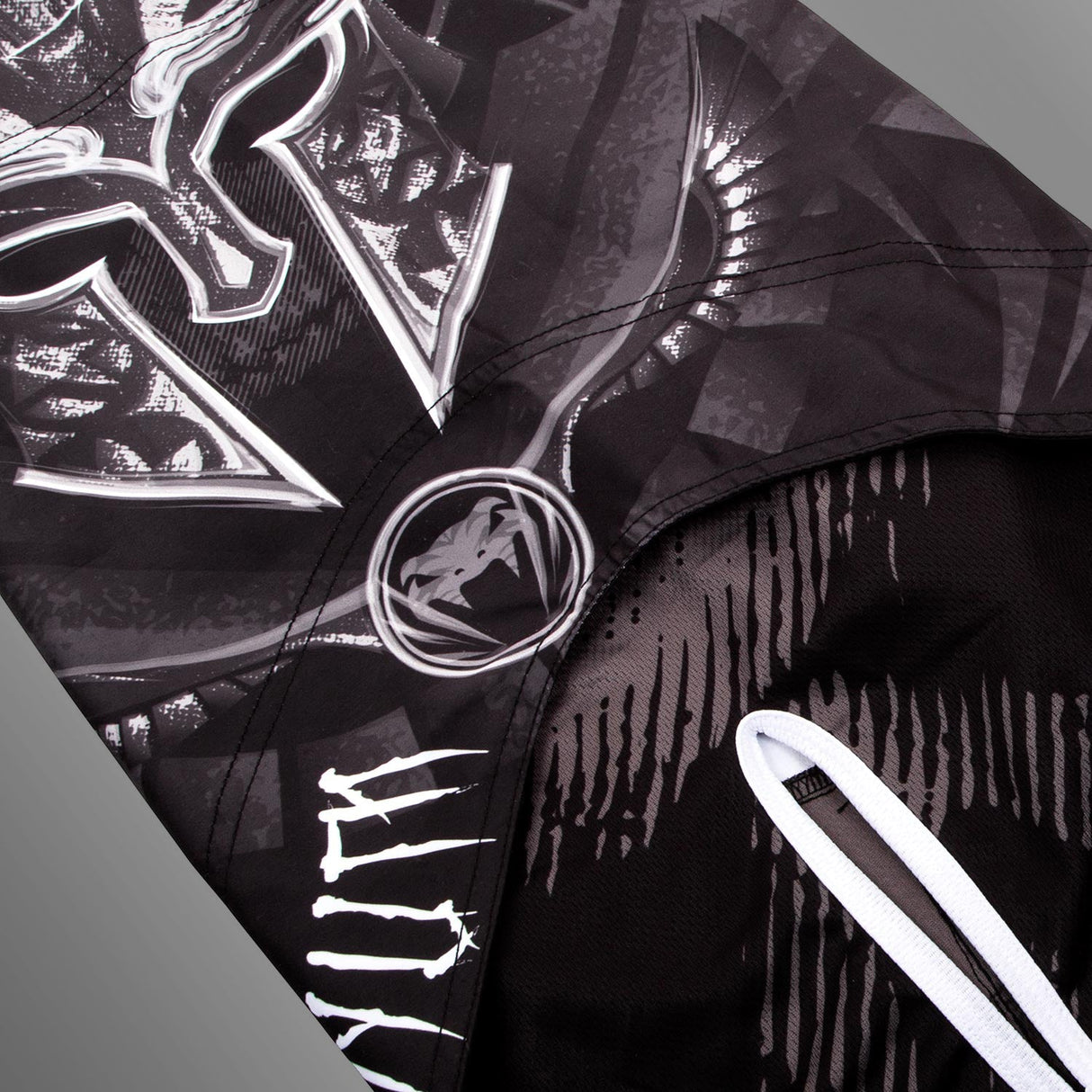 Venum Gladiator 3.0 Fightshorts Black/White - 6