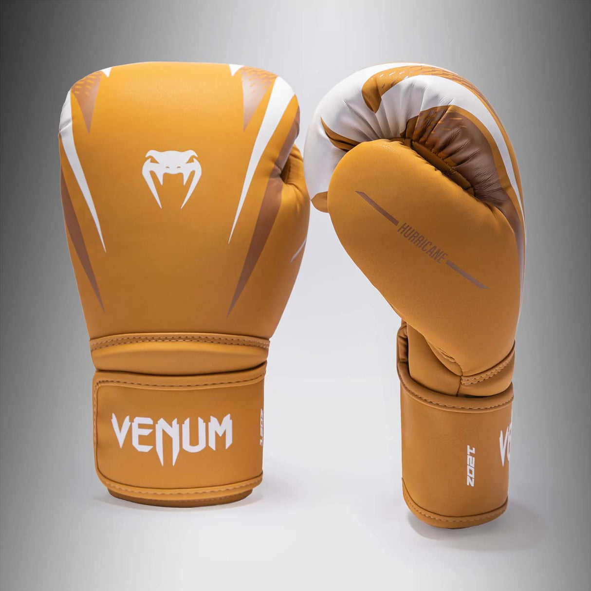 Venum Hurricane Boxing Gloves Havana/White