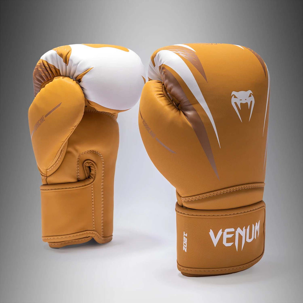 Venum Hurricane Boxing Gloves Havana/White