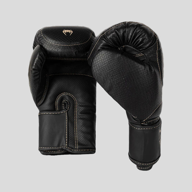 Venum Impact Evo Scales Boxing Gloves Black