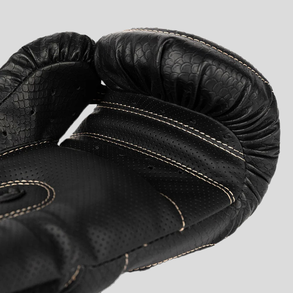 Venum Impact Evo Scales Boxing Gloves Black