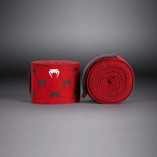 Venum Monogram Advanced Hand Wraps Red