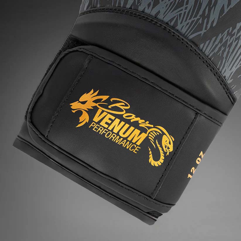 Venum x Chimaev Boxing Gloves Black/Gold