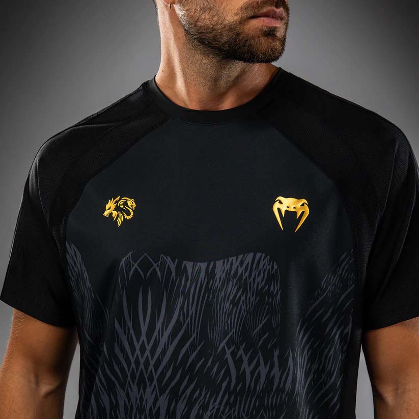 Venum x Chimaev Dry Tech T-Shirt Black/Grey