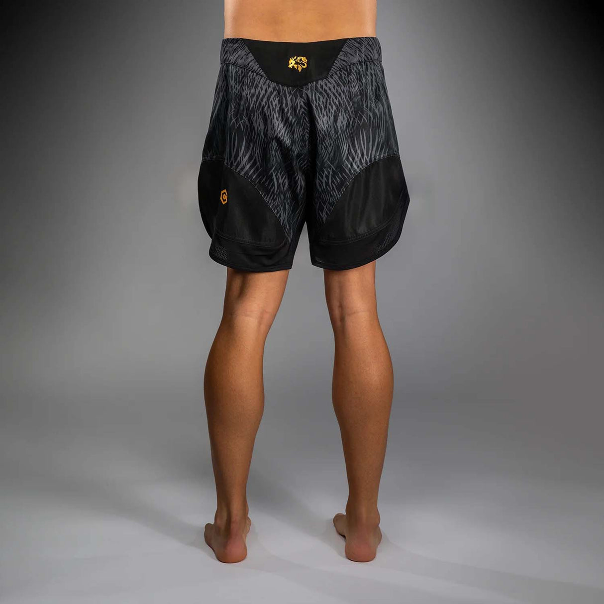 Venum x Chimaev Fight Shorts Black/Grey