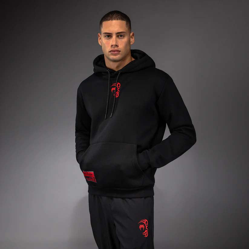 Venum x Mike Tyson Tiger Hoodie Deep Black/Intense Red