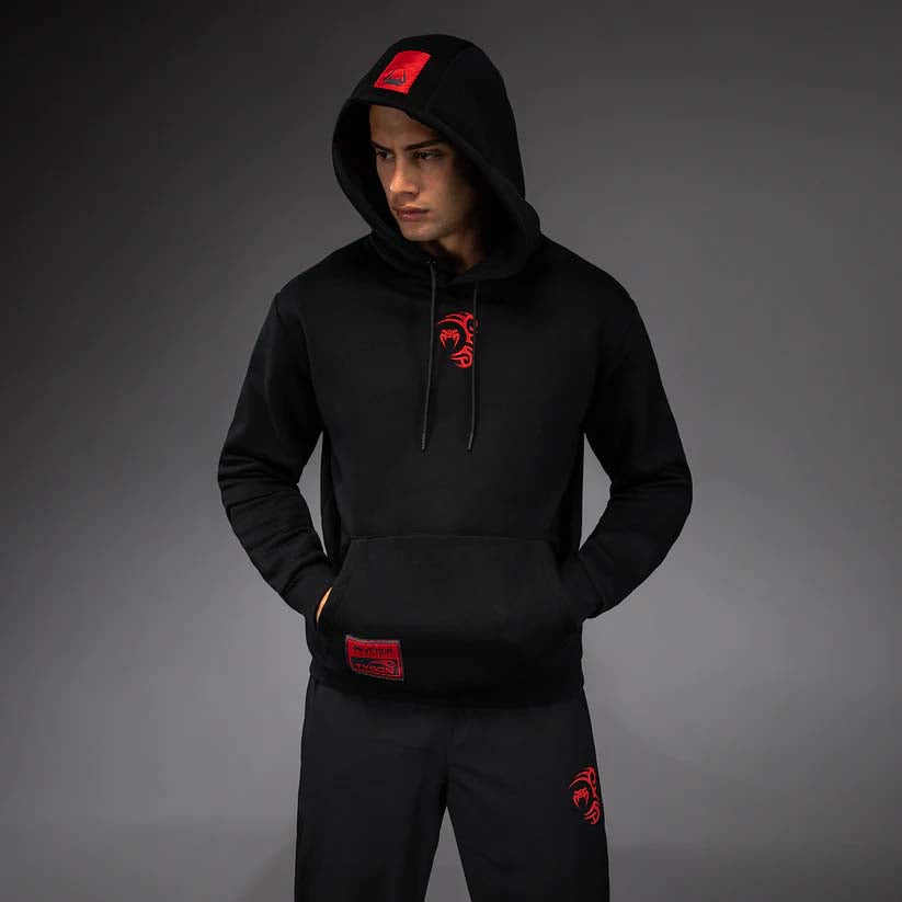Venum x Mike Tyson Tiger Hoodie Deep Black/Intense Red