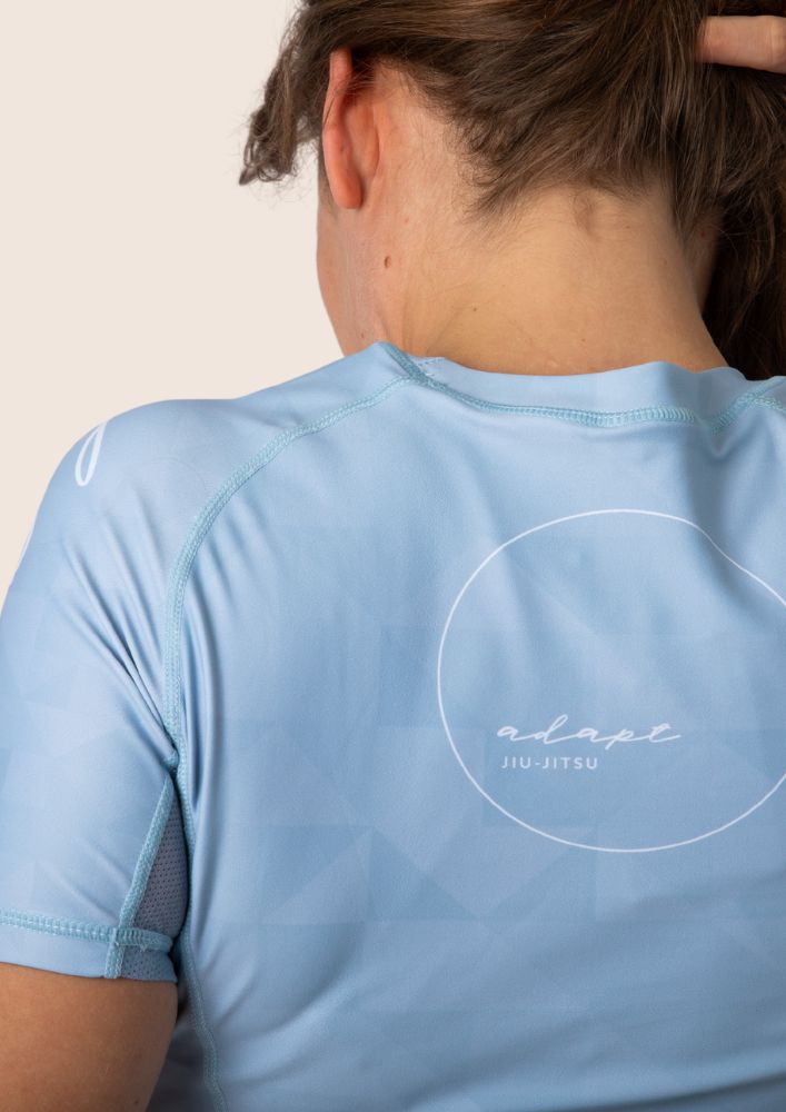 Adapt Jiu-Jitsu Womens Prism Rash Guard Ice