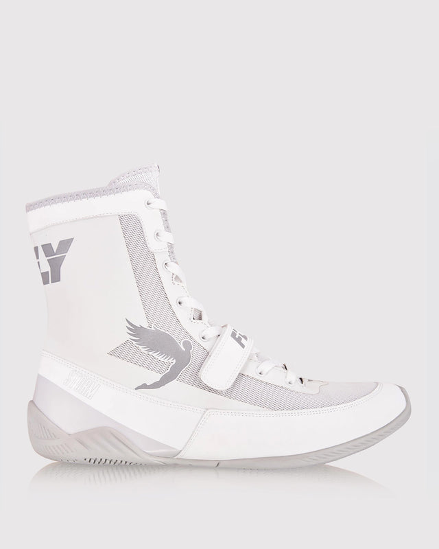 Fly Storm Boxing Boots White