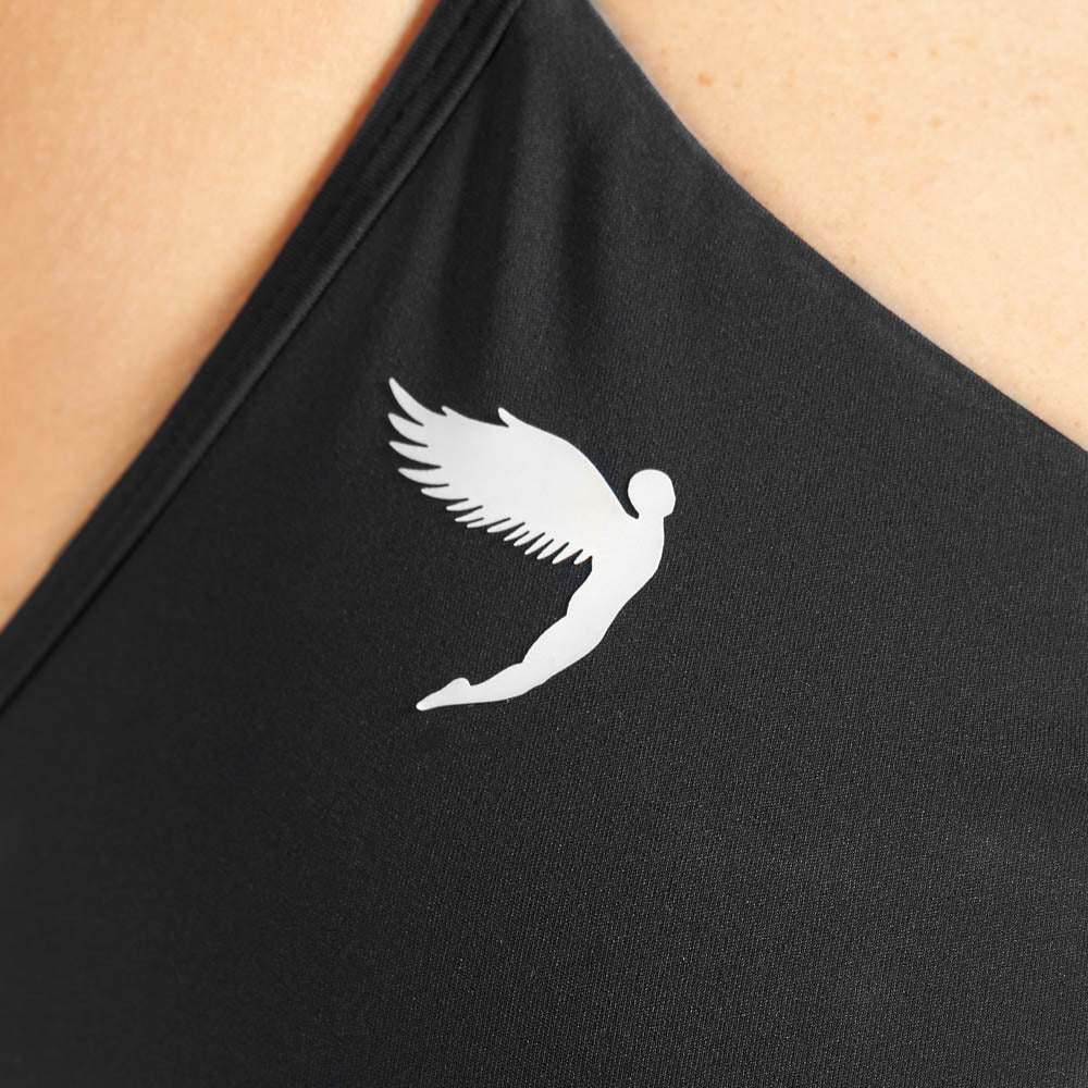 Fly Scrunch Sports Bra Black