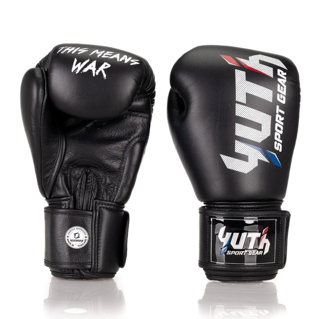 Yuth Sport Line Boxing Gloves - Black