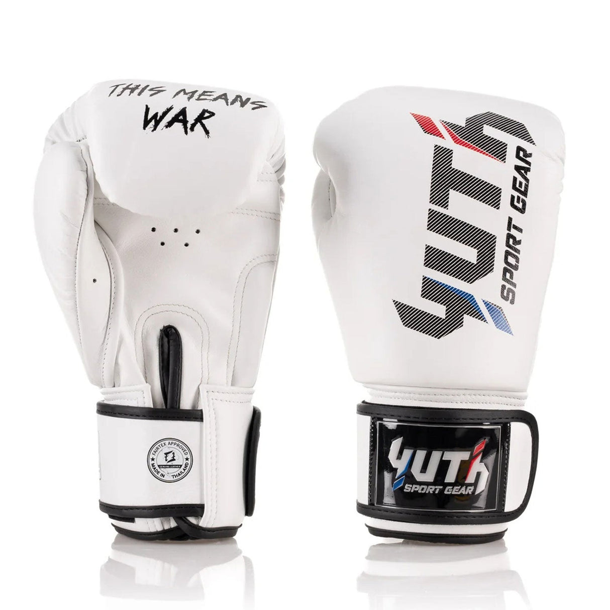 Yuth Sport Line Boxing Gloves - White