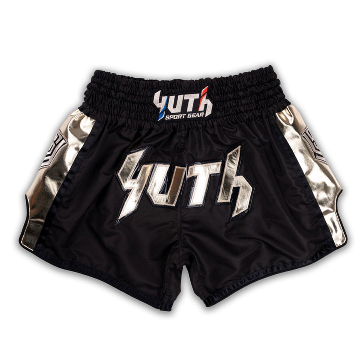 Yuth Hologram Muay Thai Shorts - Black/Gold