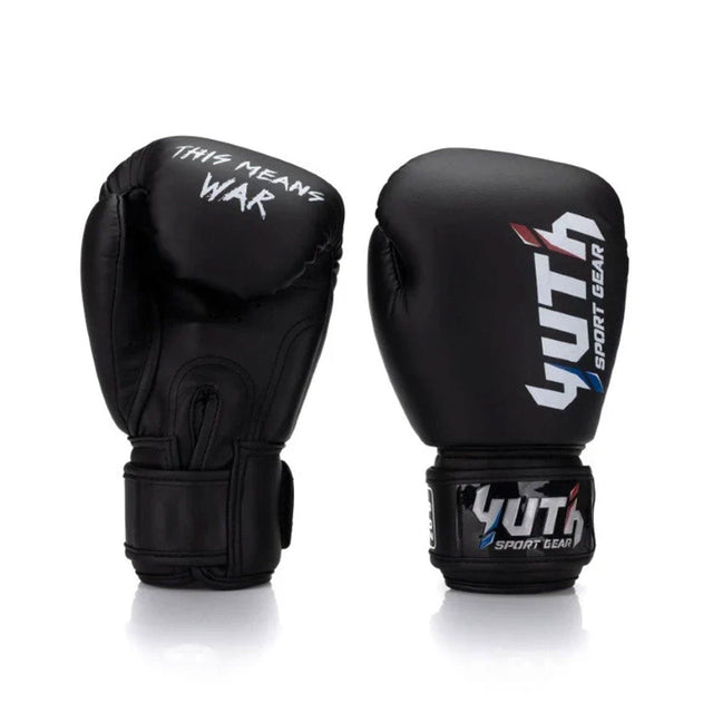 Yuth Kids Boxing Gloves - Black
