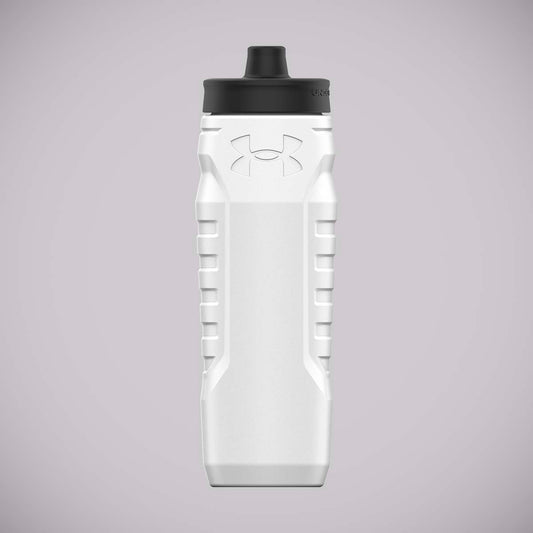 White Under Armour Sideline Squeeze 950ml Sports Bottle