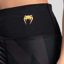 Black/Gold Venum Razor Women's Compression Shorts