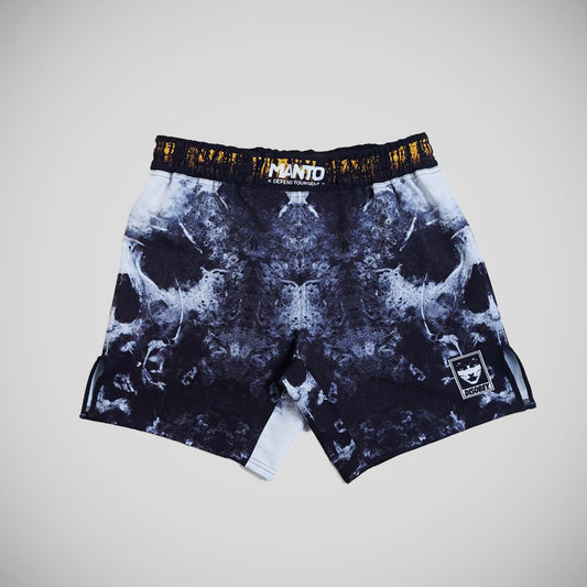 Black Manto Disobey Fight Shorts