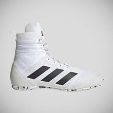 White/Black/Grey Adidas Speedex 18 Boxing Boots 2022